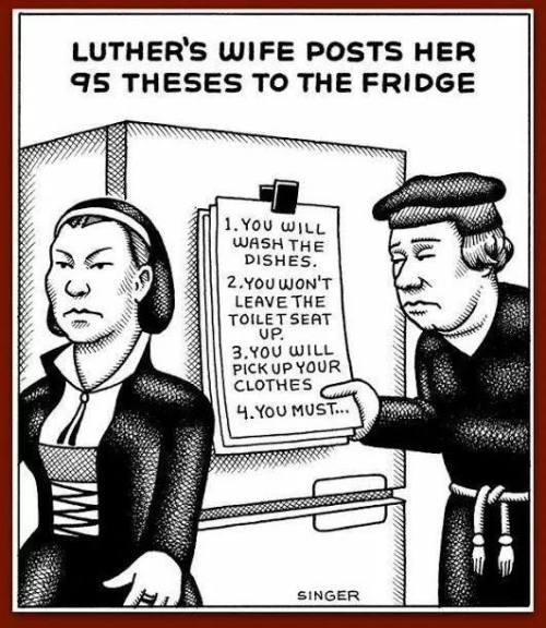 History of martin luther and the 95 thesis
