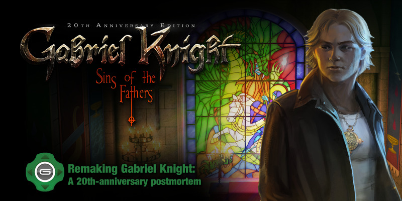Phoenix Online Studios recently compiled a post-mortem article on the 20th Anniversary Edition of Gabriel Knight: Sins Of The Fathers. We took the experiences of our producers, directors, artists, programmers and the Q&amp;A leads, we take an introspection how we approached the remake.Remaking a classic in the caliber of Gabriel Knight was a challenge the team was eager to embark on. It proved to be a learning experience as we gauge what we did right, what could have been better and what we took from this process and will direct towards our future games.You can find the Gabriel Knight post Mortem on Gamasutra.Gonçalo GonçalvesSocial Media AssociatePhoenix Online Studios 