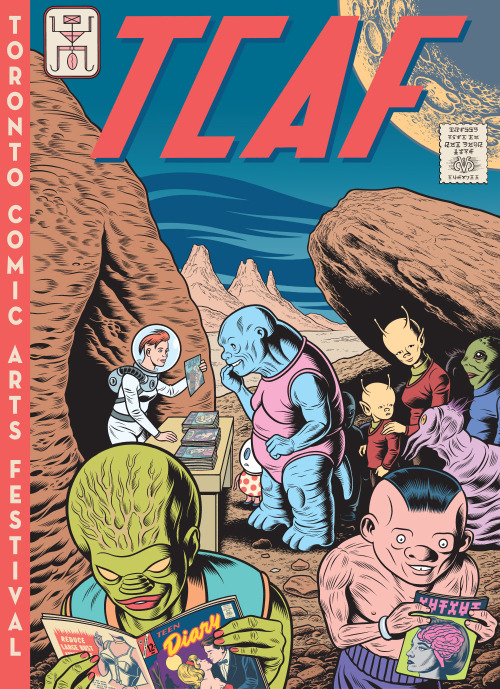 fantagraphics:

We’ll be at TCAF all weekend long. There’ll be panels, signings, and books for your enjoyment. Get the breakdown on the Flog!