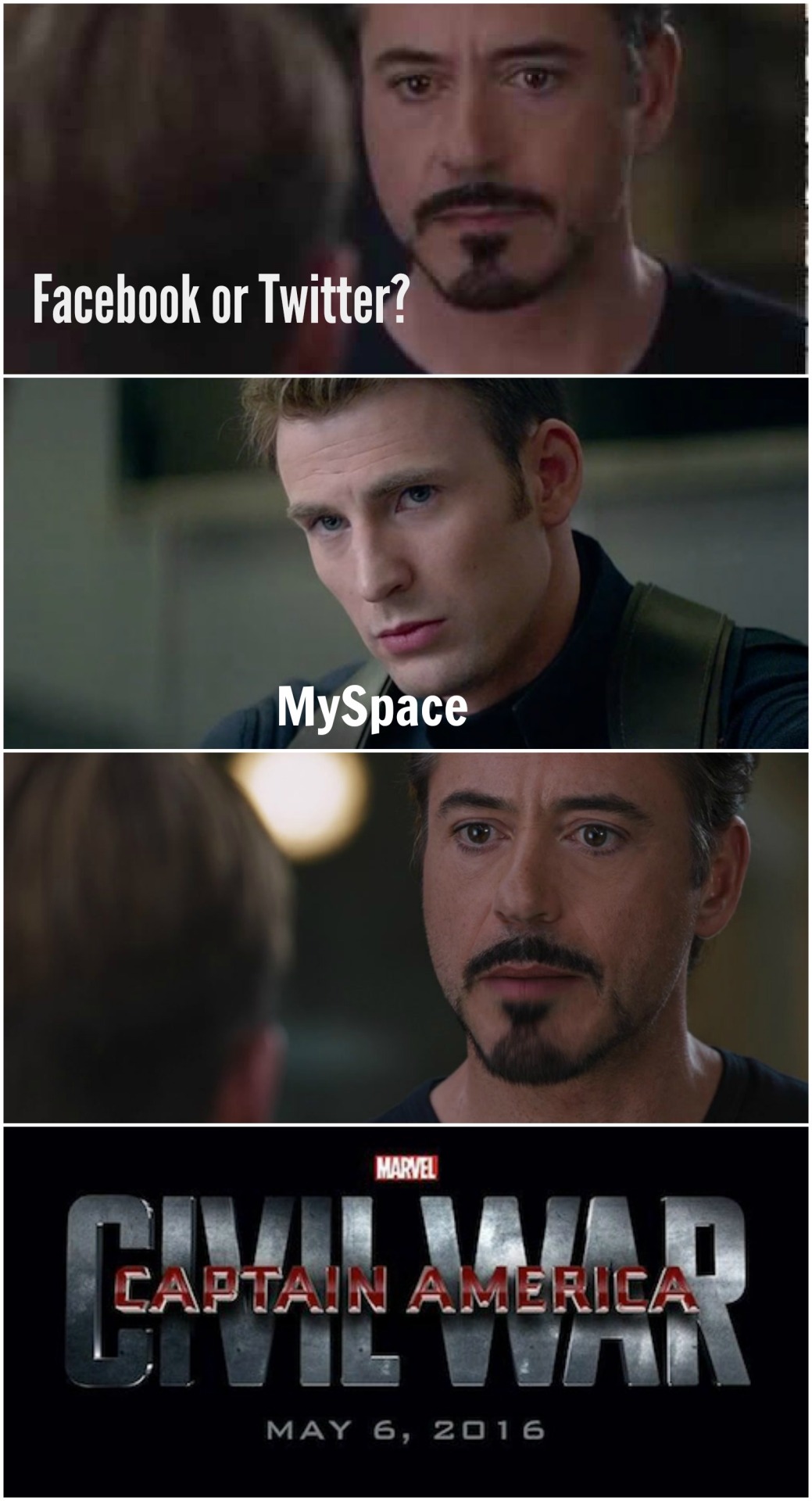 [Share] Kumpulan Meme Captain America 3: Civil War [Fans Marvel Masuk :D]