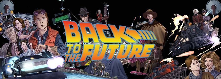 Back to the Future Banner