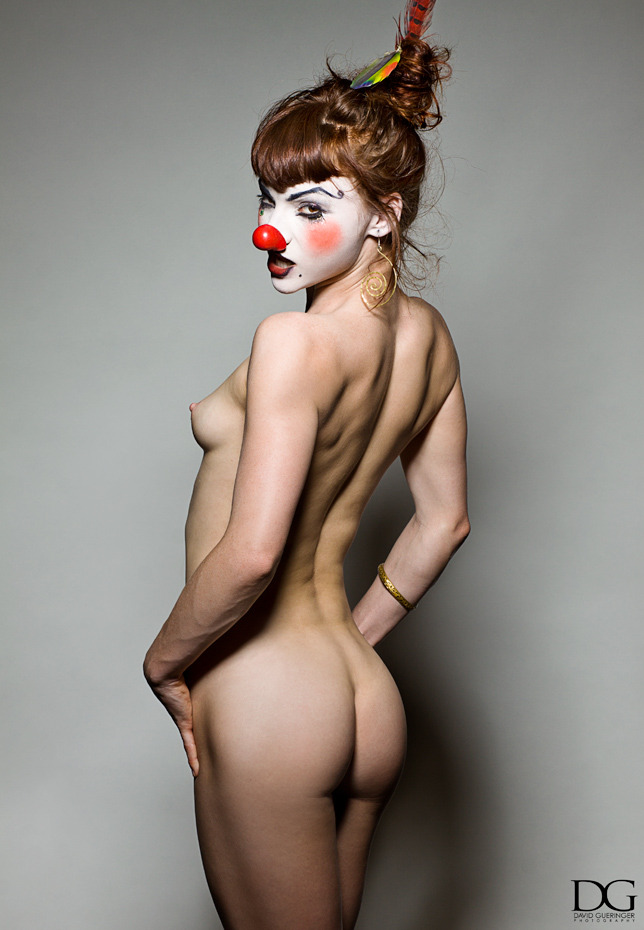 The clown girl - nude photos