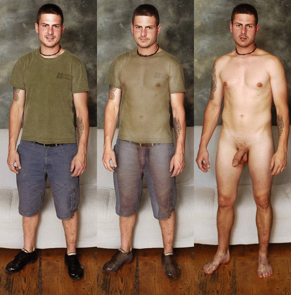 Speciman 10d74: Clothed, See-through, Unclothed