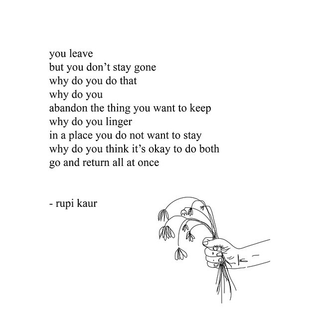 you can’t have it both ways - rupi kaur
