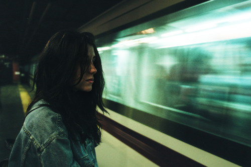 coltre:

Took this picture of my friend Morgana, lost in her thoughts while waiting for the train.
