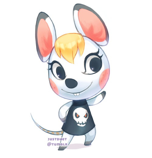 Giveaway - Bella the peppy mouse | The Bell Tree Animal Crossing Forums