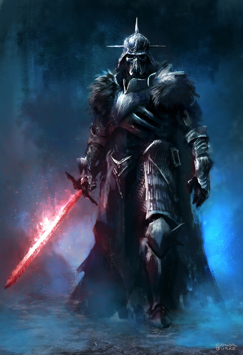 Dark Fantasy redesign of Darth Vader