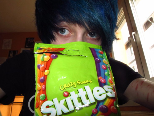 my friend said Im like a bag of Skittles cuz Im