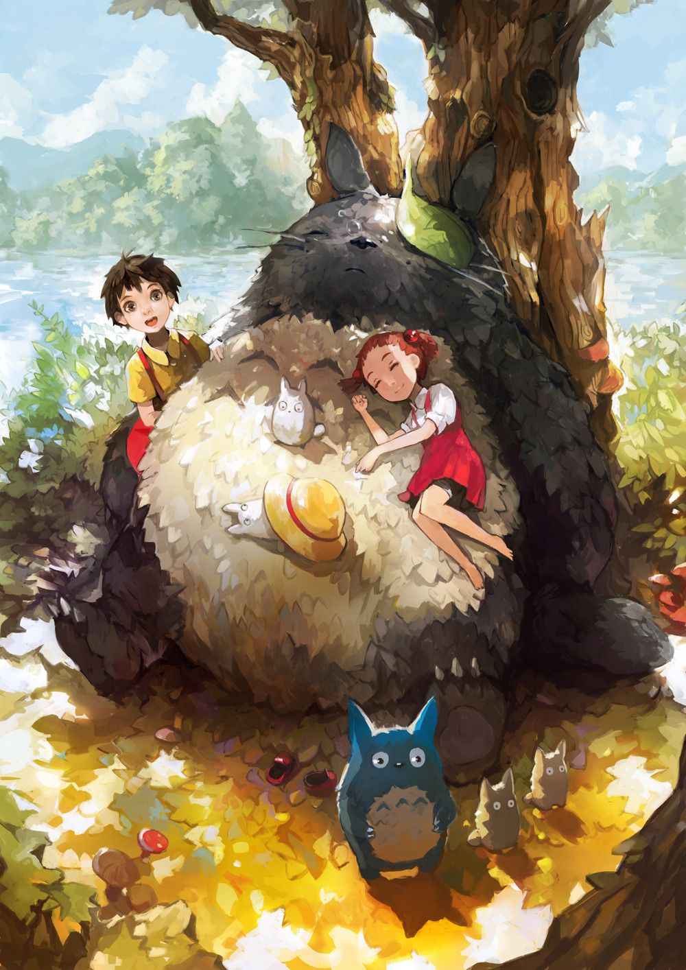 Geek Art Gallery: Illustration: Studio Ghibli Movies