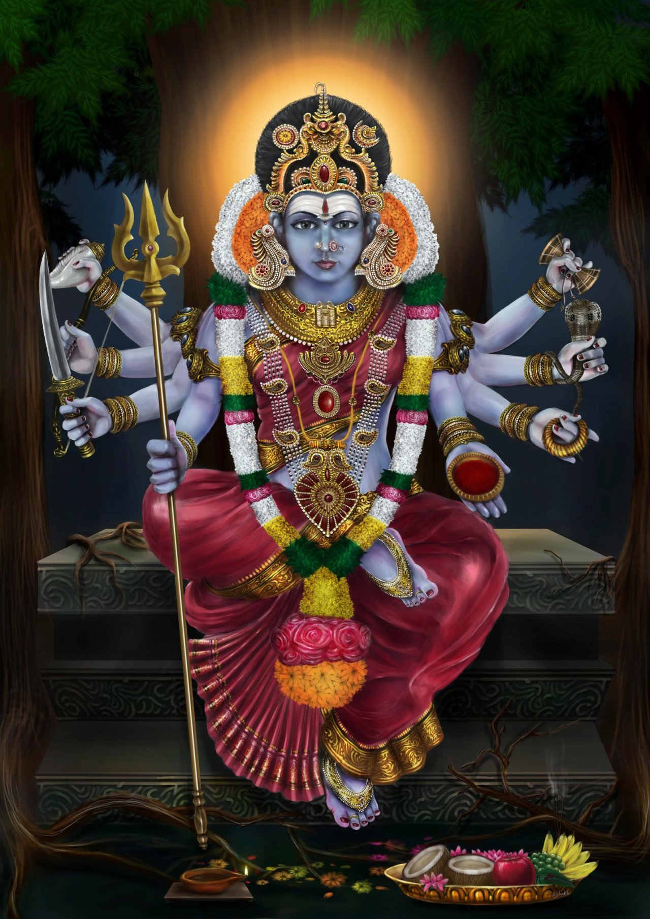 ivashiva:  The Great Goddess Kali  