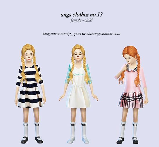 angs clothes no.13_female* child female clothing body* Please do not reupload and/or claim as your own download here