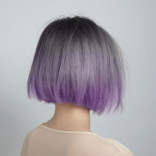 Photography Hair Cute Portrait Purple Hair Cute Girl Short
