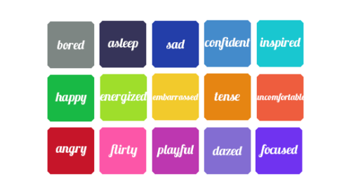 Emotions Swatches
