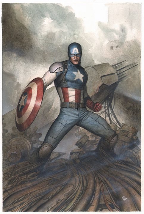 Captain America by Adi Granov