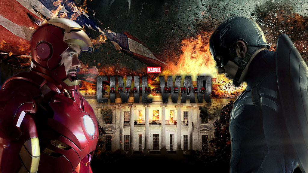 Captain America Civil War 2016 Movie Poster HD on hdmovie-2016.blogspot.com