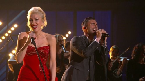 http://www.dailymotion.com/video/x2gqmb8_adam-levine-gwen-stefani-performing-my-heart-is-open-at-the-grammy-s-2015_music