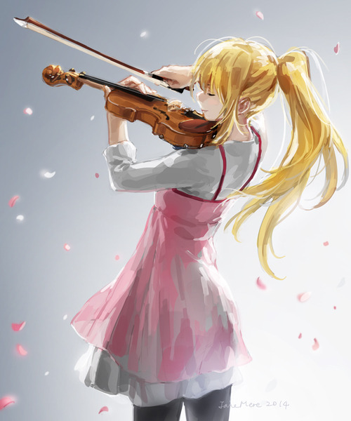 四月は君の嘘のバイオリンを弾くシーン