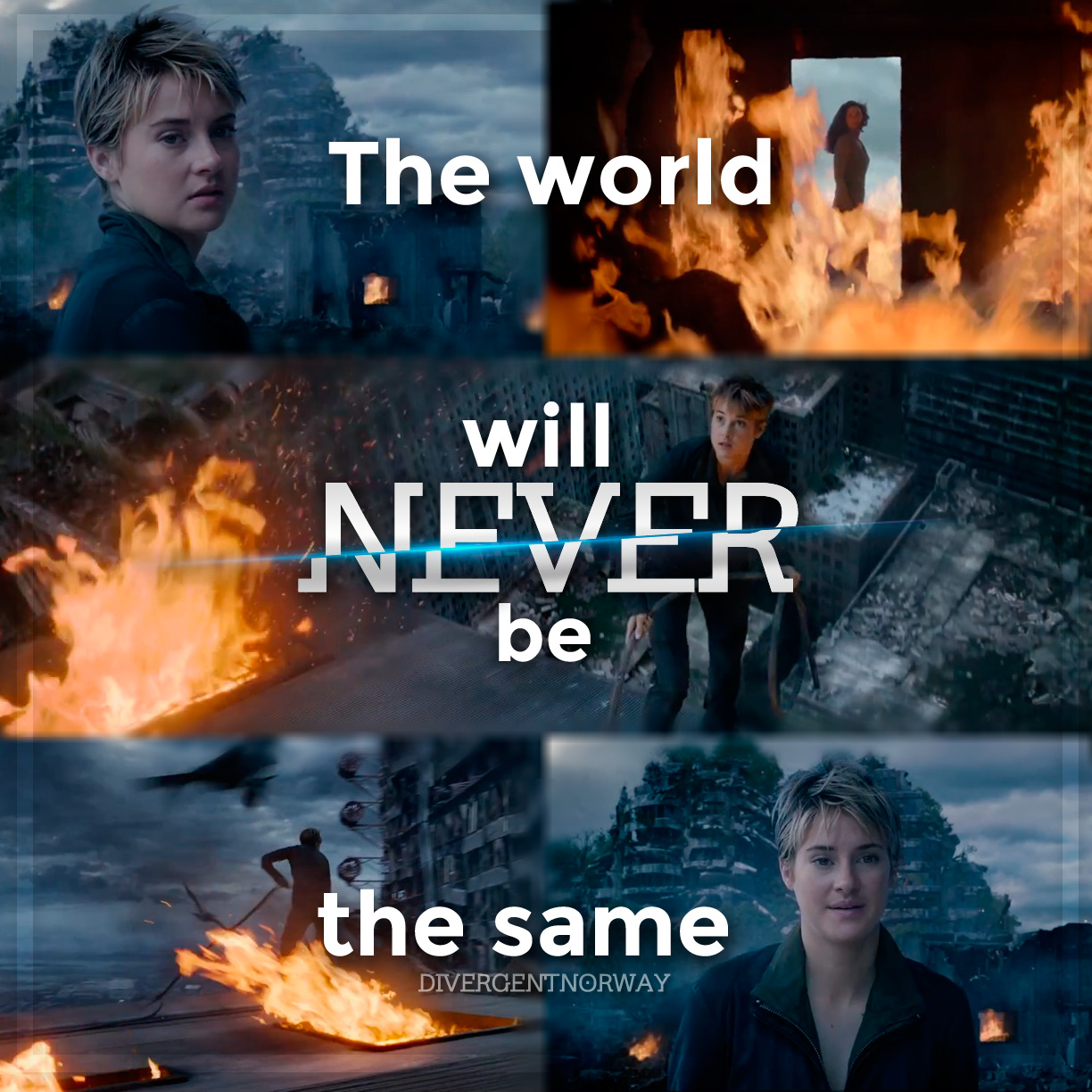 Divergent Norge - The very first Insurgent teaser is here! What do.