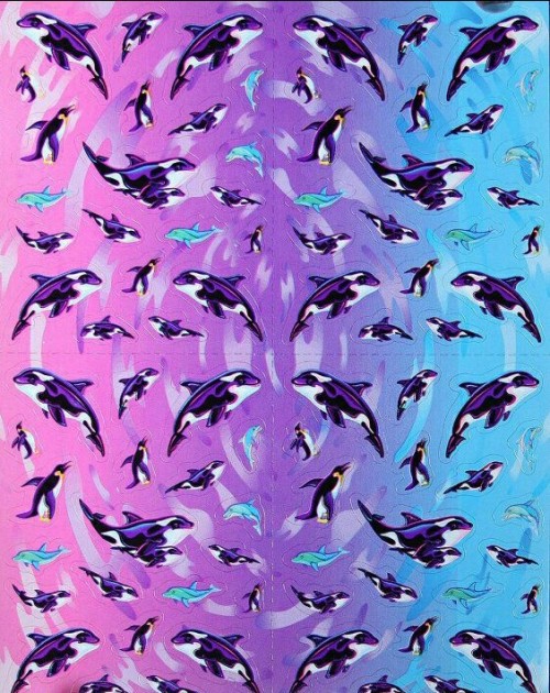 海豚 群れ アメリカン可愛い リサ フランクlisa Frank のスマホ壁紙 80 90年代 ゆめかわいい Naver まとめ