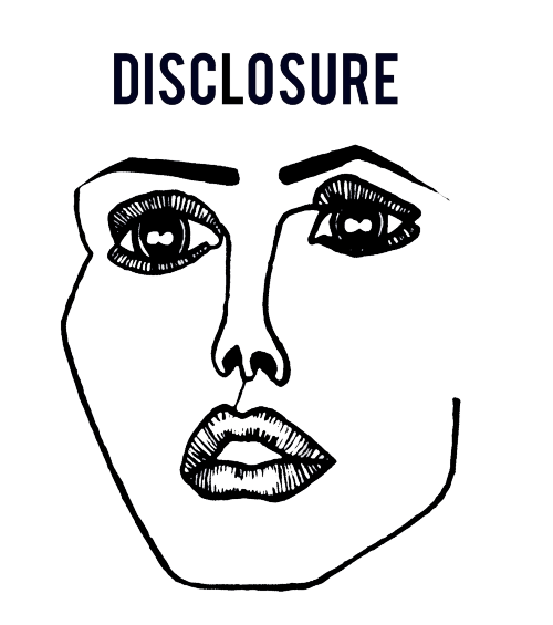Как сделать disclosure face