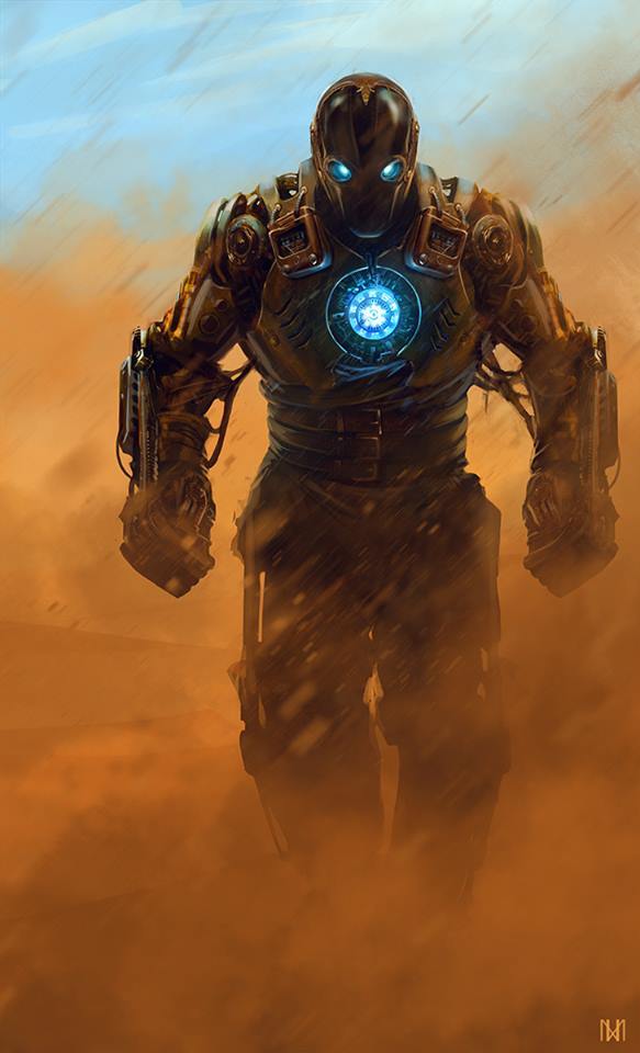 Steampunk Iron Man by Nagy Norbert