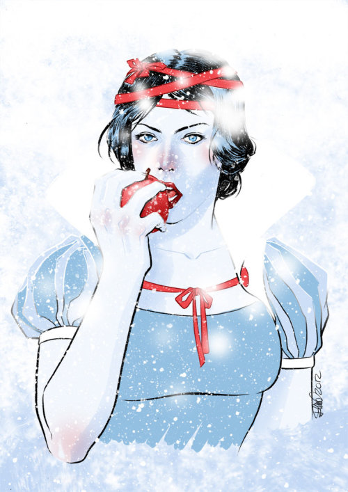 theartisticendeavor:

Snow White by Elena Casagrande