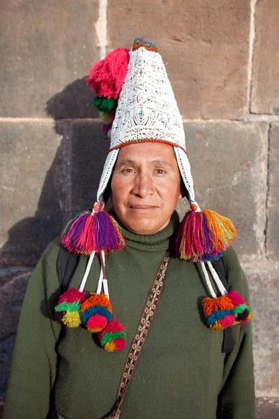 Peruvian Man, Cusco, Peru. June 2012.