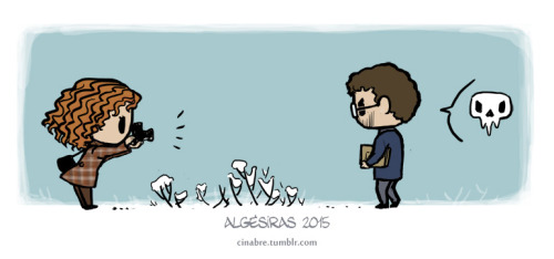 cinabre:

Just for fun and to celebrate the return of our favorite reporter, here’s a Will Graham + winter + S3 version of the 12th strip panel with Freddie.
