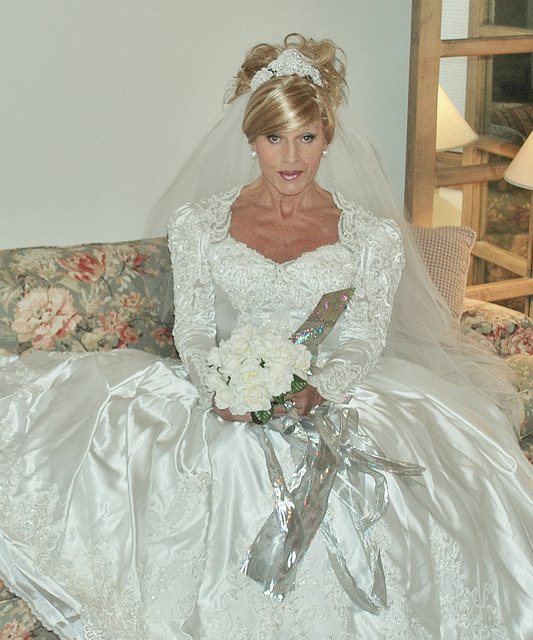 crossdress wedding dress