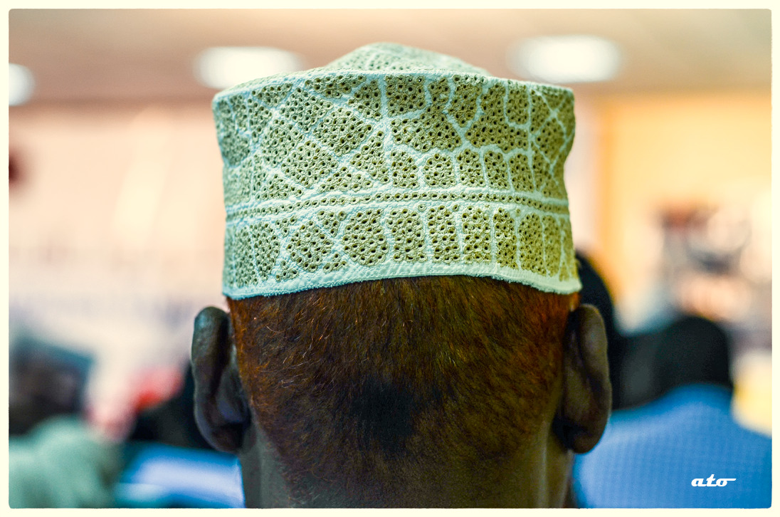 Koofi Baraawe or the Bravanese hat is worn by Somali elders. They also dye their hair with Henna. The style exemplifies dignity, wisdom and prestige. Sometimes politicians and leaders mimic the elders and wear these hats. 