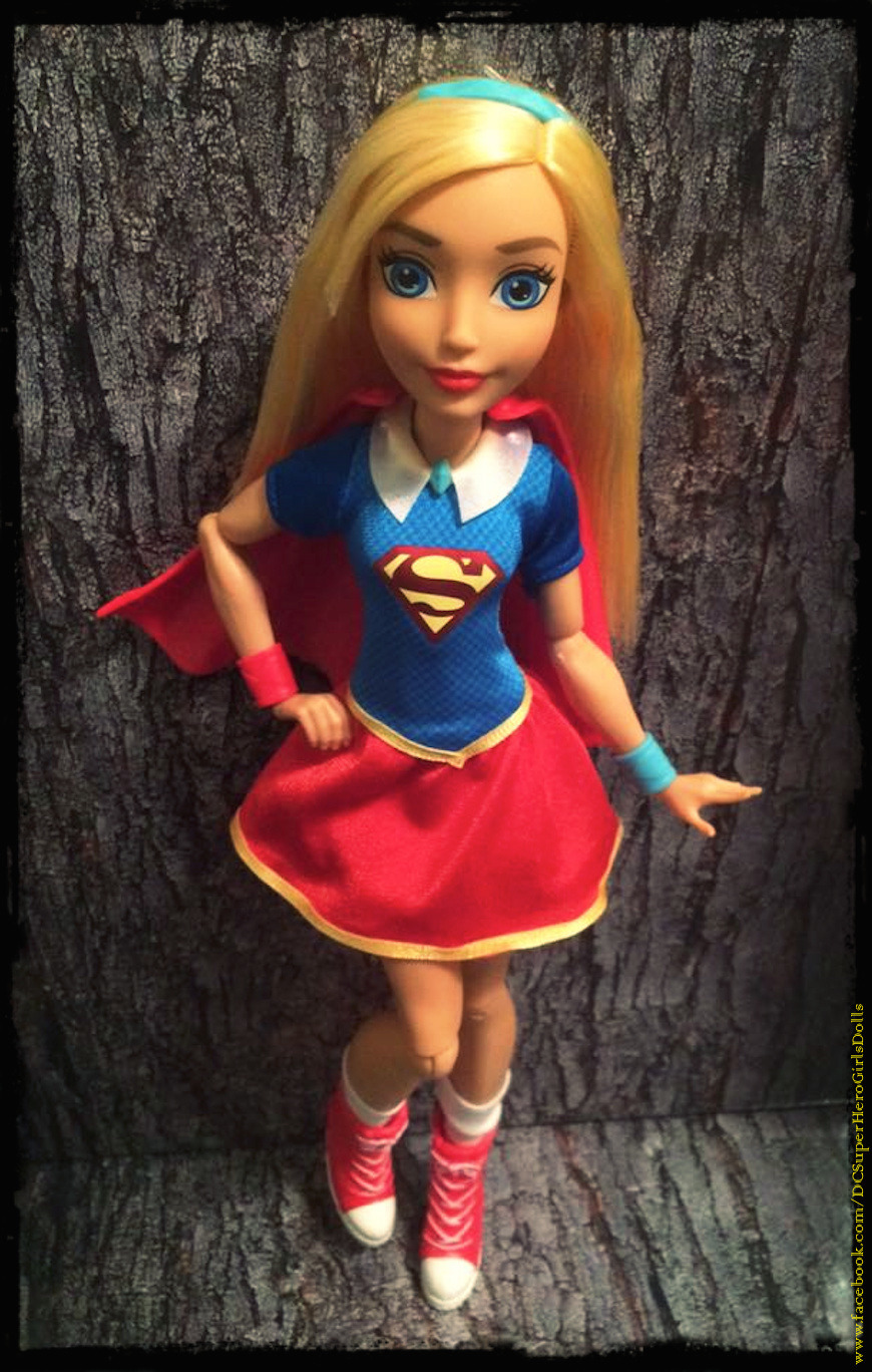 DC Super Hero Girls&rsquo; Supergirl™!Learn about her: Supergirl is the most powerful teen in the universe, but she&rsquo;s also a little clumsy as she learns to control her awesome powers. Like her cousin Superman™, Supergirl is from the planet Krypton. She is not only a new student at Super Hero High, she&rsquo;s also new to Earth. She&rsquo;s sweet, innocent, and optimistic, and wants to learn everything about her adopted world.Super Powers: Super Strength, Flight, Invincibility, Super Hearing, Heat Vision, X-Ray Vision.