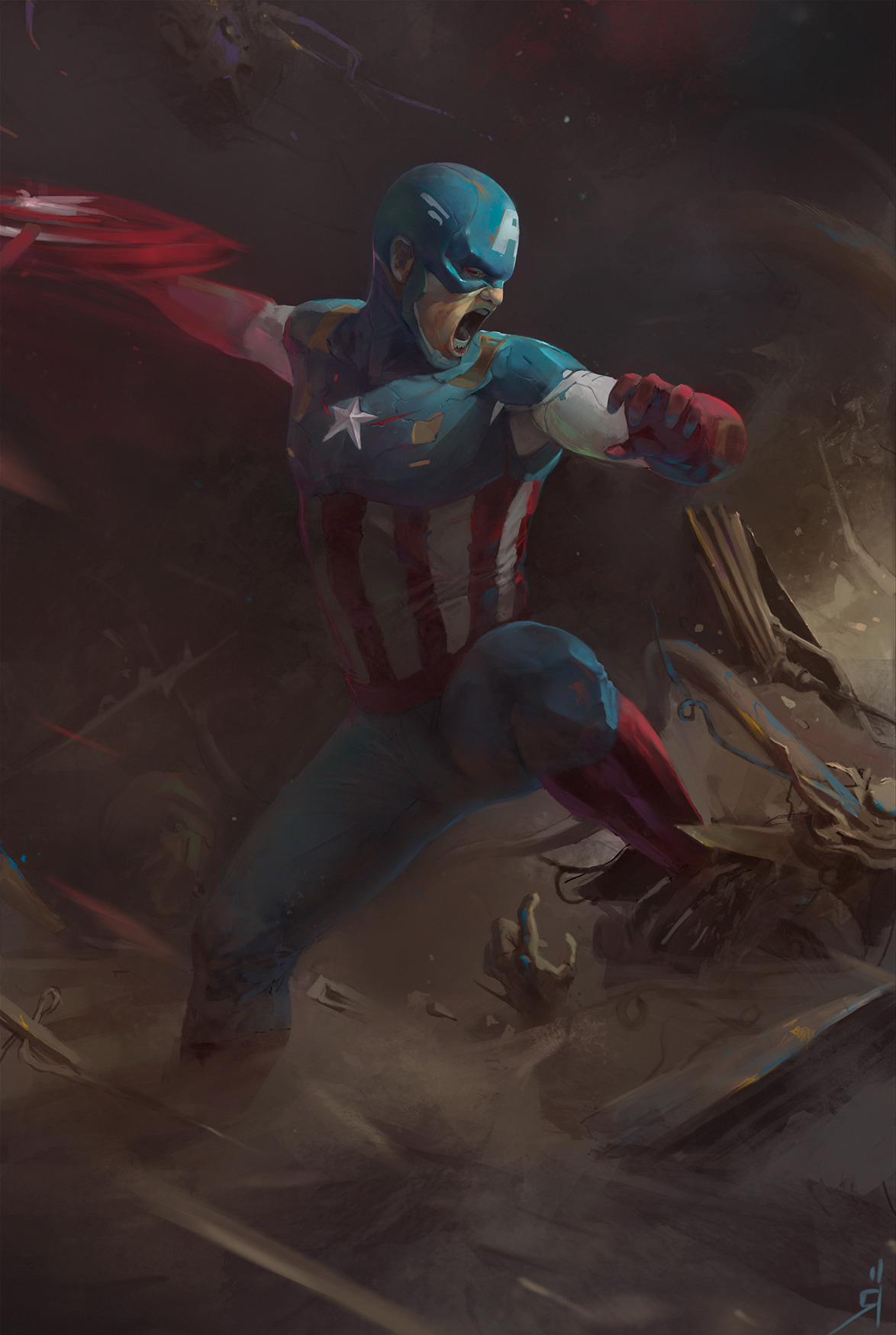 Captain AmericaCreated by Oscar Römer