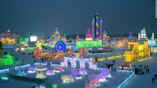 The 2015 Harbin Ice and Snow Festival