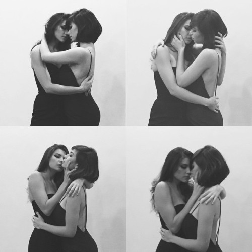 Filipina Lesbians Kissing