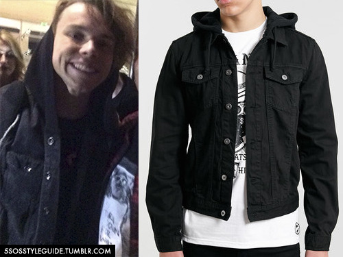 Jean jacket with black hoodie – Modern fashion jacket photo blog