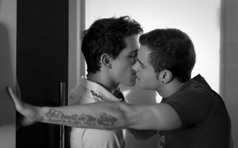 Maybe-gay:Love in B&W.