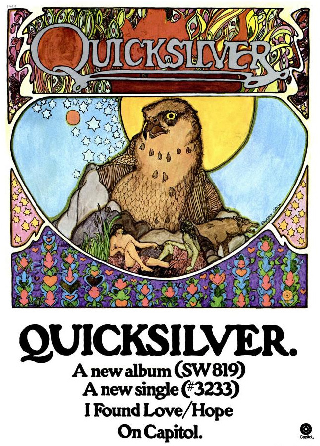 Quicksilver Messenger Service - 'Quicksilver' - published in Billboard - 1971