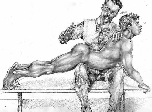 Erotic Gay Drawings 103