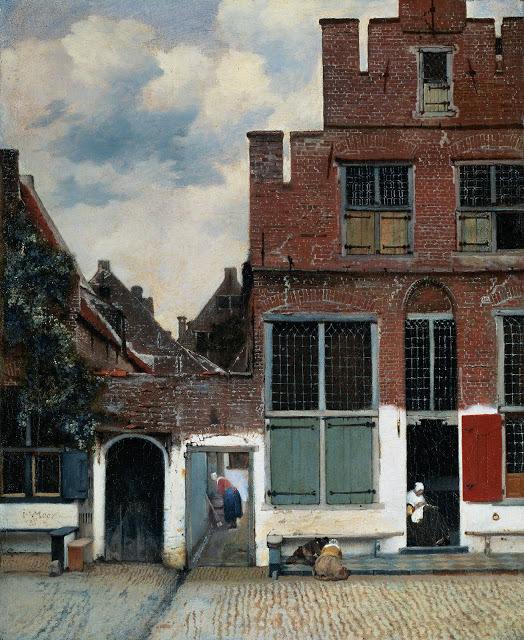 whenyouwereapostcard:

Jan Vermeer The Little Street 1658

