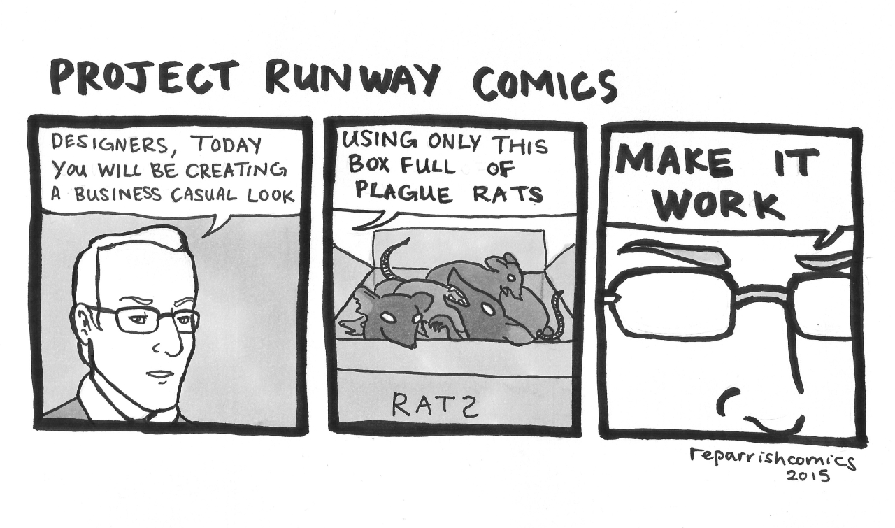 Project Runway Comic