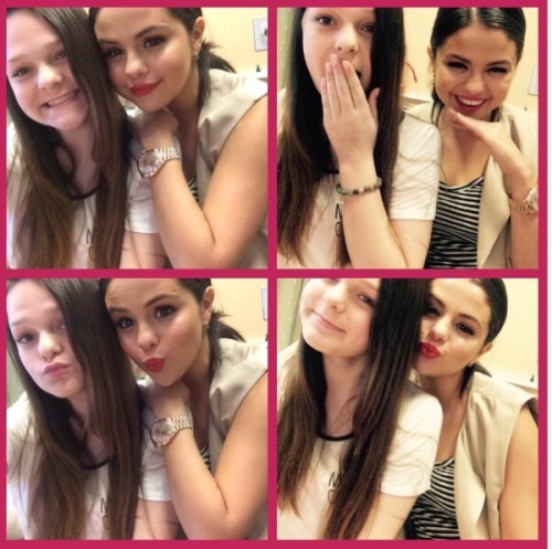 

Today Clarissa got the privilege to not only meet Selena Gomez but also pray with her. It was a complete surprise for her &amp; I&rsquo;m so thankful she was able to get this opportunity. This raised her spirit so much and made her so happy. I couldn&rsquo;t have asked for anything better to happen to my sister. Throughout her whole life she&rsquo;s had to overcome so many obstacles, but these past 9 weeks she&rsquo;s gone through hell and back. She really deserved this. I love you so much sissy.  (c)