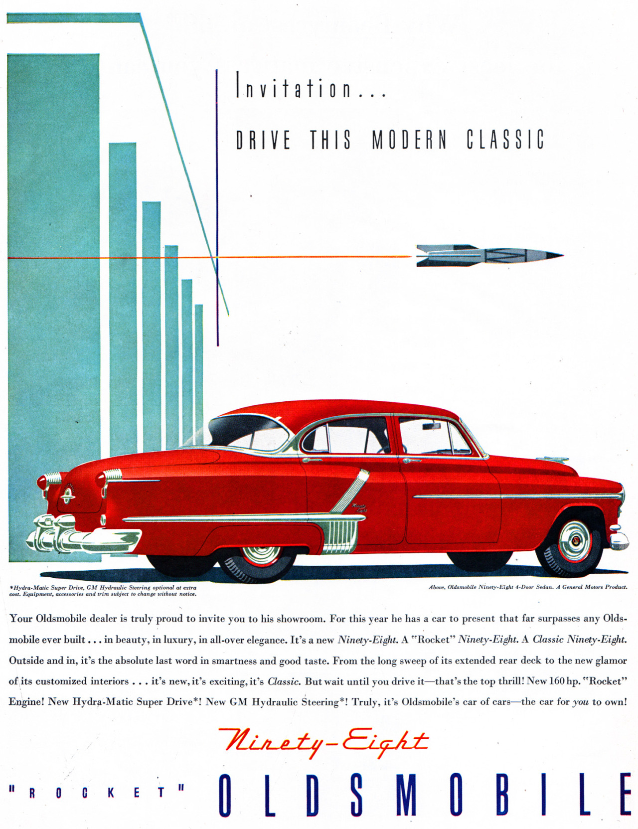 1952 Oldsmobile Ninety-Eight 4-Door Sedan