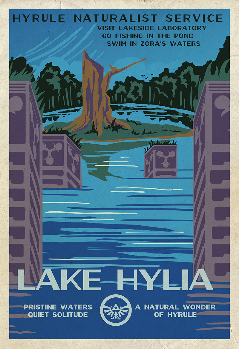Lake Hylia by Kate Moore
