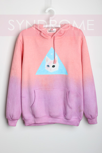 pastelbmob gradient cat sweatshirt 35
