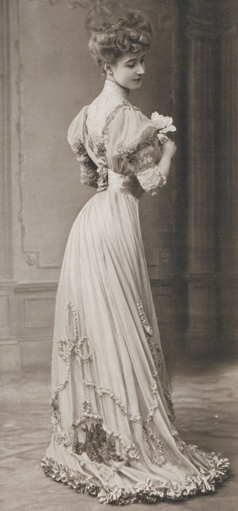 antique gown