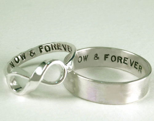 promise rings # promise # now and forever # infinite # infinity ...