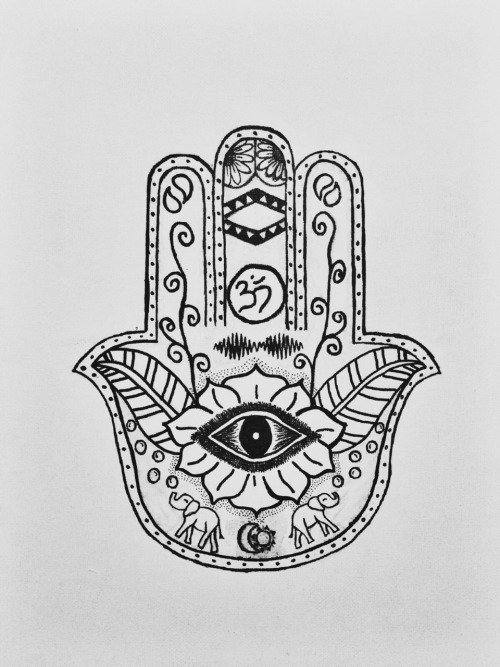 drawings tumblr vibes good with seen have and hamsa pieces of My that others I bits hand