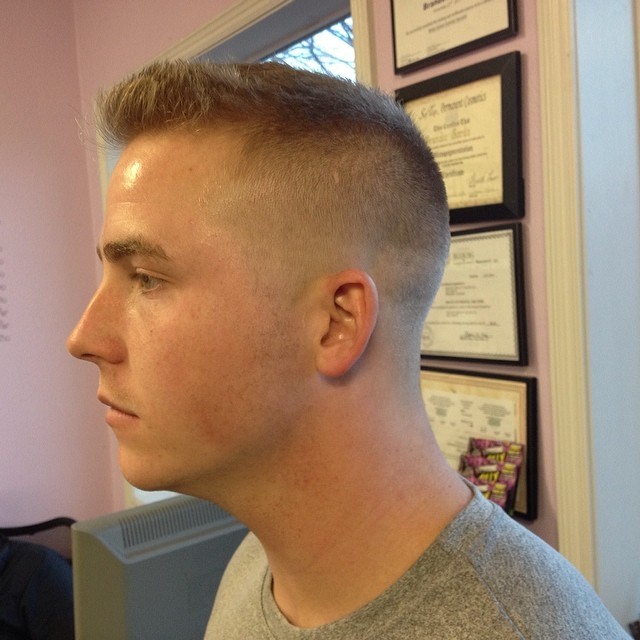 number 3 on sides haircut
