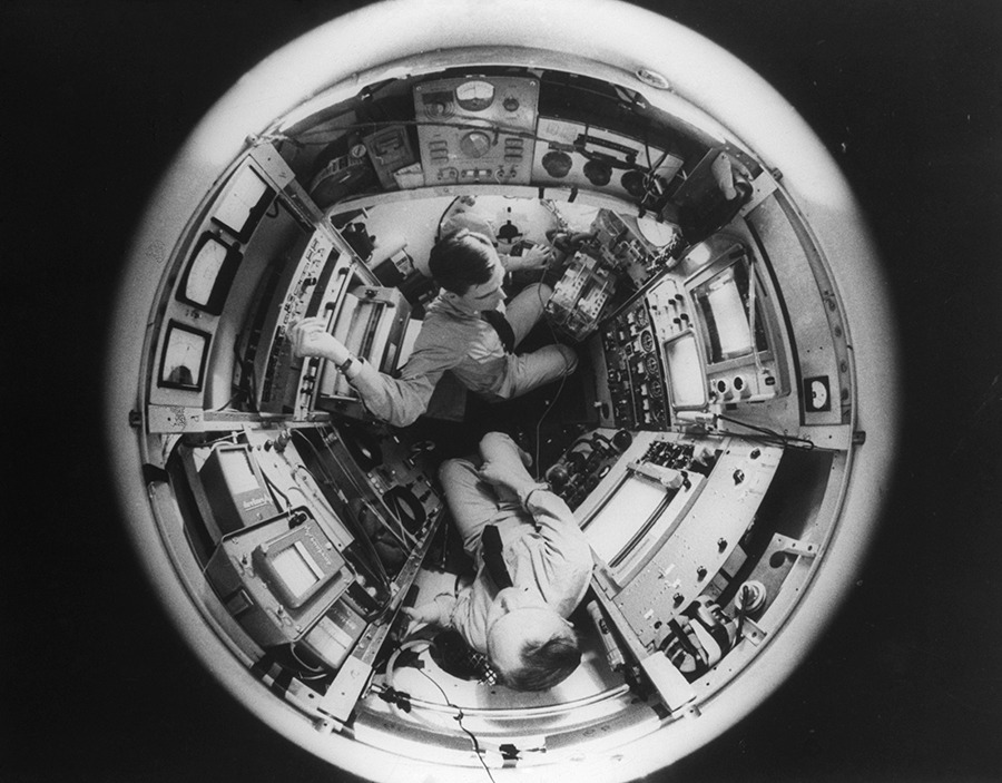 The first explorers to descend to the deepest part of the ocean were Don Walsh and Jacques Piccard in the bathyscaphe Trieste, January 23, 1960. 52 years later, James Cameron’s DEEPSEA CHALLENGER journeyed to the bottom of the Mariana Trench, nearly 7 miles below sea level.Photograph courtesy U.S Navy