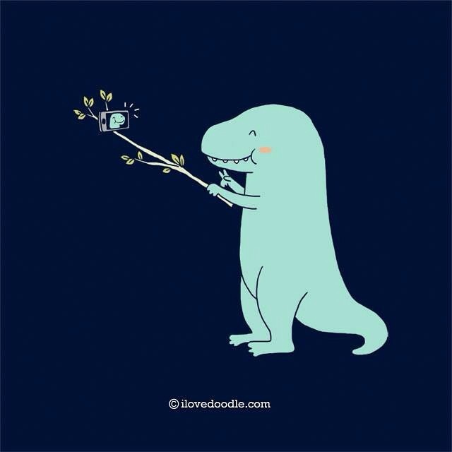 I love selfie sticks
T-shirts available at ilovedoodle.con
#selfie #dino #selfiestick #trex (at ilovedoodle.com)